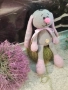 Плетена играчка Зайче, ръчно изработени, прекрасен подарък, снимка 3