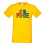 Мъжка тениска Pride Heart multicolor Прайд,Празник.Повод,Изненада, снимка 13