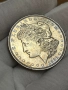 1 долар 1921 г, САЩ / Morgan Dollar - сребърна монета, снимка 4