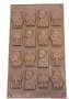 16 шоко блокчета плочки  животни силиконов молд форма за фондан шоколад декорация торта бисквитки , снимка 1