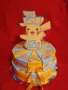 Картонена торта Пикачу - Покемон, снимка 1 - Други - 31426071