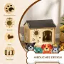 Кучешка къщичка PawHut, с вентилационни отвори, снимка 10