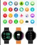 1,6" Smart часовник-NFC ECG+PPG Bluetooth Call GPS Tracker IP68, снимка 9