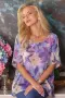 Туника “Floral Breeze” – туника в лилаво с флорален принт арт.5098, снимка 3