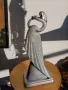 Футуристична, метална  статуетка "Жената лебед" , снимка 3