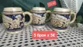Керамични чаши,кана,пепелник..., снимка 1