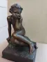 Бронзова скулптура Детството на Каин , снимка 1
