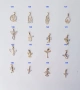 Златни медальони с котки, мечета, костенурки, ангелчета, снимка 2