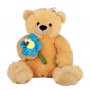 Детска плюшена играчка Мече с цвете, снимка 1 - Плюшени играчки - 30473080