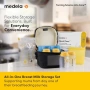 Нов Medela комплект за съхранение на кърма бутилки торбички чанта 150ml, снимка 2