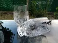 Български кристален сервиз за вода, снимка 5