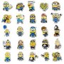 50 бр Миньоните Minions миньони самозалепващи лепенки стикери за украса декор, снимка 4