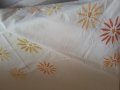 Старинни много голями покривки с апликации и ръчна бродерия-50-60те, снимка 15