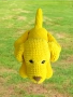 голямо жълто куче #ръчноизработено, снимка 1