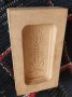 Дървен калъп за сапун или др.  с житен клас Дърворезба, пано, снимка 1 - Пана - 42301677