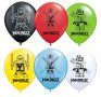 4 ВИД 6 бр Лего Нинджаго Ninjago латекс балон балони парти рожден ден, снимка 1 - Други - 30056382