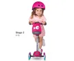 Детски скутер smarTrike Т1, розов, тротинетка за деца, снимка 4