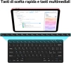 Bluetooth Клавиатура за iPad, Android и Windows – Презареждаема Черна, снимка 6