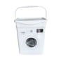 6104 Кутия за прах за пране с форма на пералня, 10 литра, снимка 4