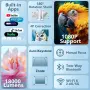 Нов Смарт Мини Прожектор Akiyo O2 (Android 14, Wi-Fi 6, Bluetooth 5.4, 180° Въртене)  , снимка 2
