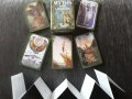 80 таро карти с кант и малка книжка: Fantastic Myths and Legends Tarot, снимка 6