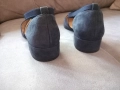 Елегантни тъмносини велурени обувки Salamander, № 38.5, снимка 5