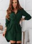 Елегантна дамска ежедневна рокля (риза), 3цвята , снимка 6