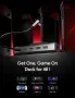 JSAUX HB0602 5-in-1 Docking Station – 4K@120Hz HDMI 2.1, 100W PD, Ethernet за Steam Deck, ROG Ally, снимка 6