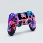 Безжичен джойстик за PS4 с тъчпад, вибрация и LED осветление – FC25 / GTA дизайн, снимка 10