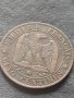 Рядка монета 5 сантима 1864г. Франция Наполеон трети за КОЛЕКЦИЯ 30419, снимка 4