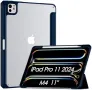 Нов Смарт калъф за iPad Pro 11 M4 2024, тънък дизайн, триъгълна стойка, снимка 7