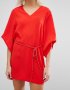 Рокля в червено Suncoo , снимка 5