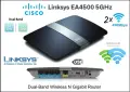 Гигабитов Рутер Cisco Linksys EA4500 Dual-Band N900 с USB, снимка 1