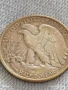 Рядка монета HALF DOLLAR USA 1946г. за КОЛЕКЦИОНЕРИ 42540, снимка 12