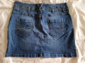 L/XL къса дънкова пола , снимка 4