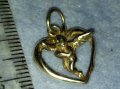 СТАРИНЕН АРТ ДЕКО СРЕБЪРЕН ПЕНДАНТ АМУРЧЕ ВИСОКА ПРОБА СРЕБРО ФИНА МАЙСТОРСКА РЪЧНА ИЗРАБОТКА 40040, снимка 3