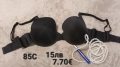 Изчистени сутиени в черно. Размери  85С. 90С, снимка 2