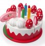 Дървен ягодов кейк с торта - десерт пикник за Рожден ден, снимка 13