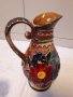 Немска релефна керамична ваза   17/2, снимка 3