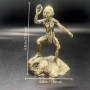Фигура Голум Хобит Смеагол Ам-гъл Sméagol My precious, бронзова статуетка Скулптура, ръчна изработка, снимка 2