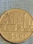 Четири монети от цял свят ИСЛАНДИЯ, АРАБСКА, ИТАЛИЯ, ЮГОСЛАВИЯ за КОЛЕКЦИЯ 30578, снимка 6