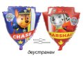 Маршал Чейс от Пес Патрул Paw Pes Patrol Двустранен фолио фолиев балон хелий или въздух парти, снимка 1 - Други - 29764919