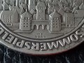 9999 ‰ Сребро Немски медал плакет Мюнхен 1972 Oz унция, снимка 7