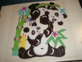 Giant Panda: Stamp and Papercut in China, снимка 5