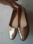 Longchamp. Original. Size 39 Жестоки Златни обувки , снимка 1 - Дамски елегантни обувки - 36872386