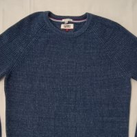 Tommy Hilfiger Pullover оригинален пуловер S памучен топъл Tommy Jeans, снимка 2 - Пуловери - 44303963