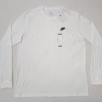 Nike Sportswear оригинална блуза L Найк памучна спортна фланелка, снимка 1 - Спортни дрехи, екипи - 40450927