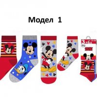 Детски чорапи Mickey Mouse 3бр. - М1-2, снимка 2 - Чорапи - 31561561