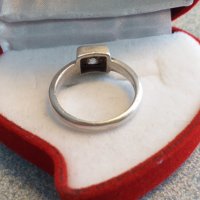 Сребърен пръстен-3,45гр/925, снимка 6 - Пръстени - 30152858