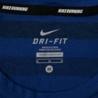 Nike DRI-FIT оригинална тениска M Найк спортна фланелка спорт фитнес, снимка 3 - Спортни дрехи, екипи - 37523720